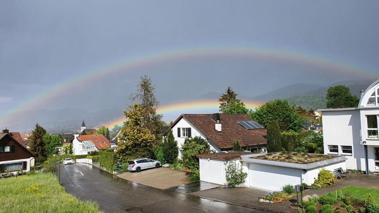 Rose-Marie'S Paradies Apartment Aesch Exterior foto